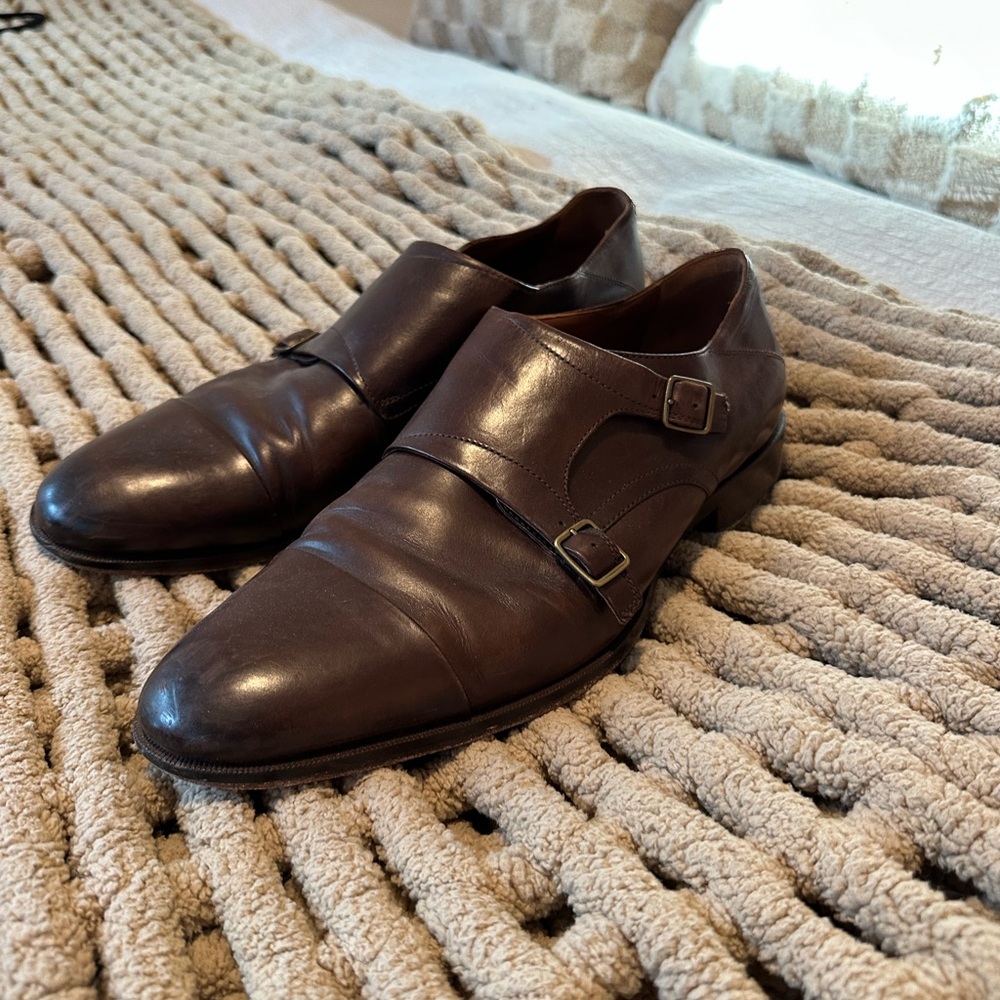 Johnston & Murphy Brown Leather Oxfords Classic Design